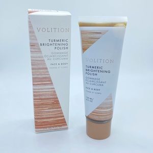 VOLITION BEAUTY Turmeric Brightening Polish 120 ml NIB